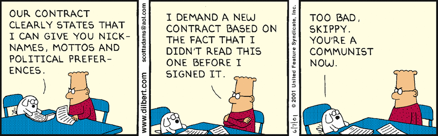 Dilbert Cartoon